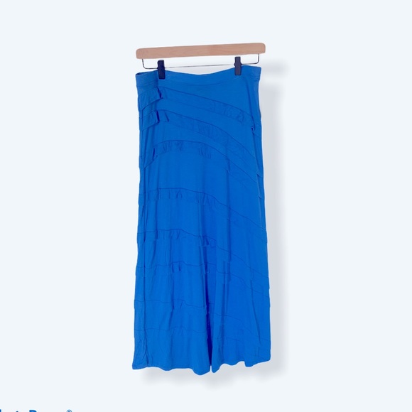 rayon petite maxi skirt